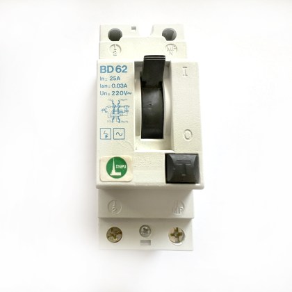 Steeple BD62 25A 25 Amp 30mA RCD 2 Double Pole Circuit Breaker Type AC
